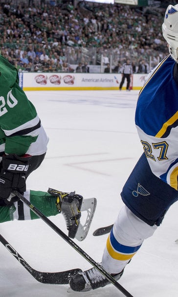 Blues roll past Stars to reach their first conference final since 2001